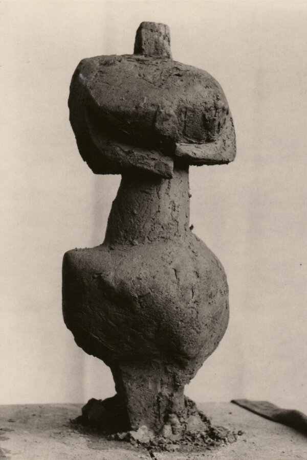 Jiří Myszak, Postava, dřevo, výška cca 100 cm